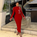 Elegant Figure-hugging Sheath Dress For Women