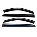 4pcs Out Channel Style Sun Rain Window Visors Visor For 94382