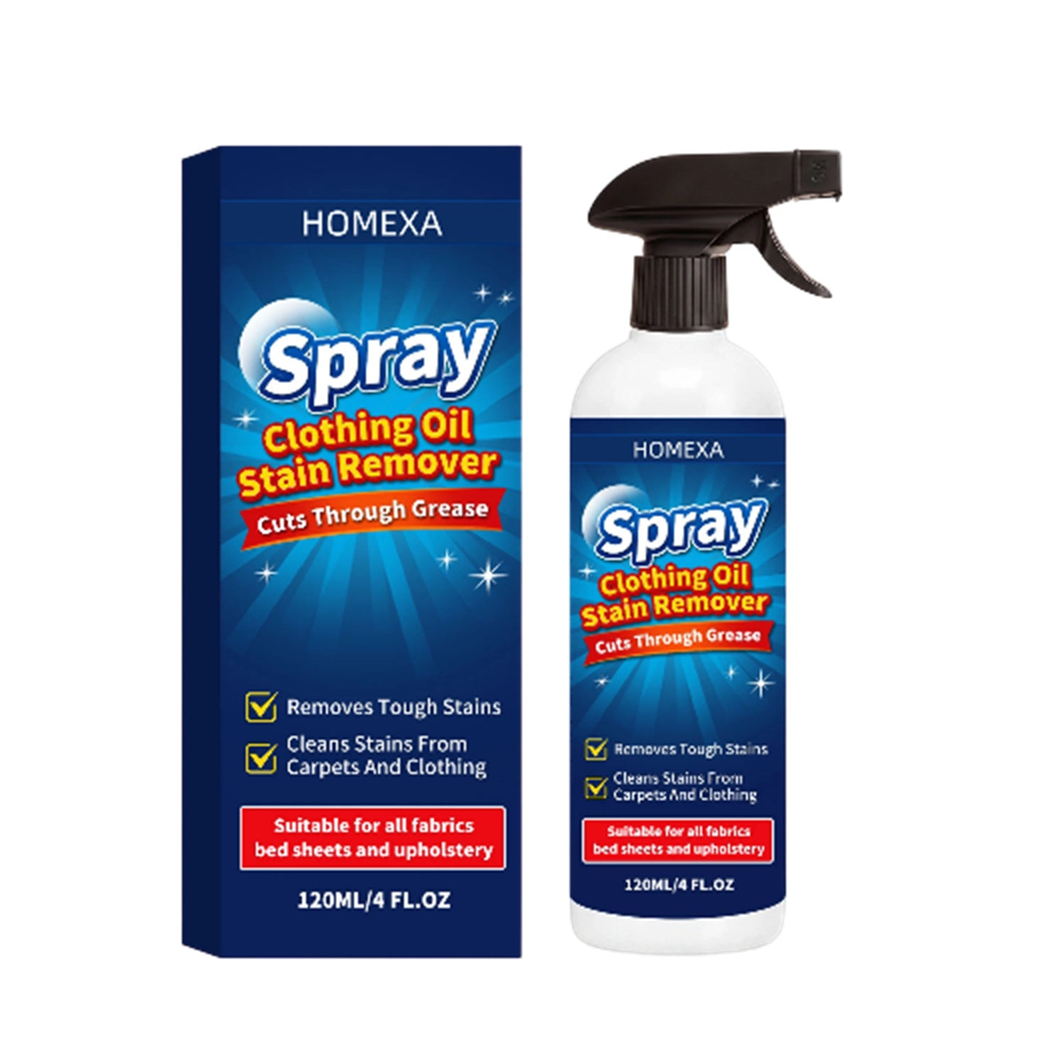 Clothes Degreasing Spray