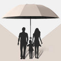 Double Umbrella, 12-rib Reinforced, Windproof And Waterproof, A Must-have Multi-functional Umbrella For Heavy Rain.