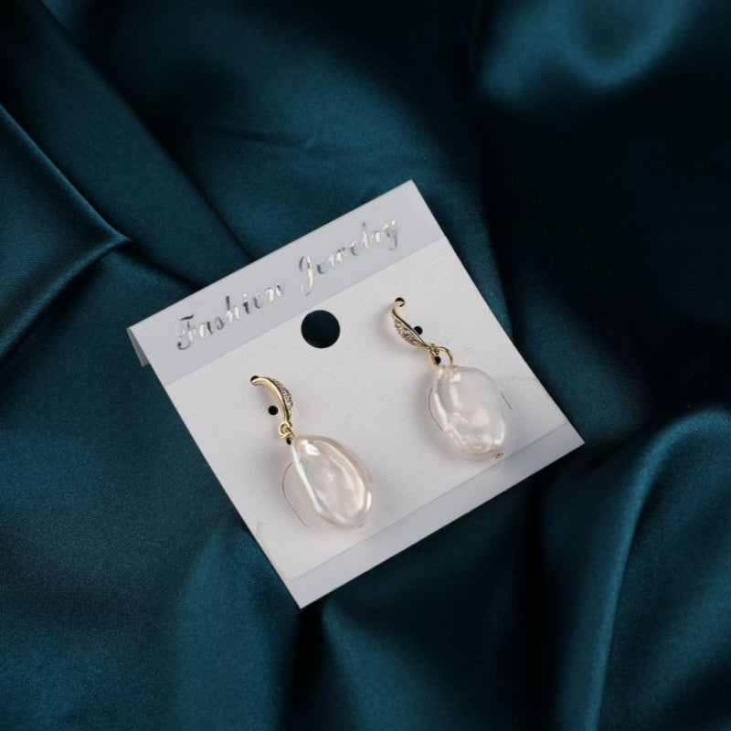 Unique Mermaid-shaped Gemstone Luxury Earrings