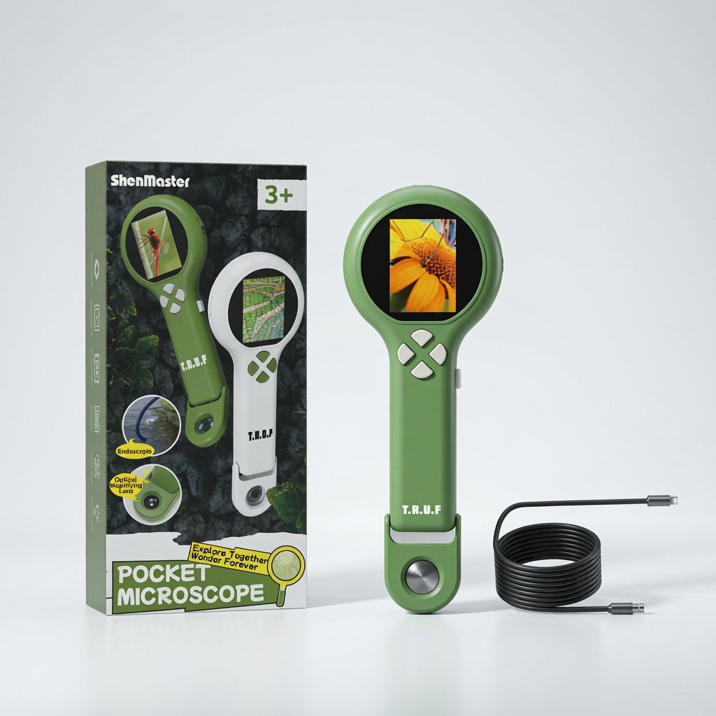 High-definition Electronic Magnifying Glass Science Experiment Toy