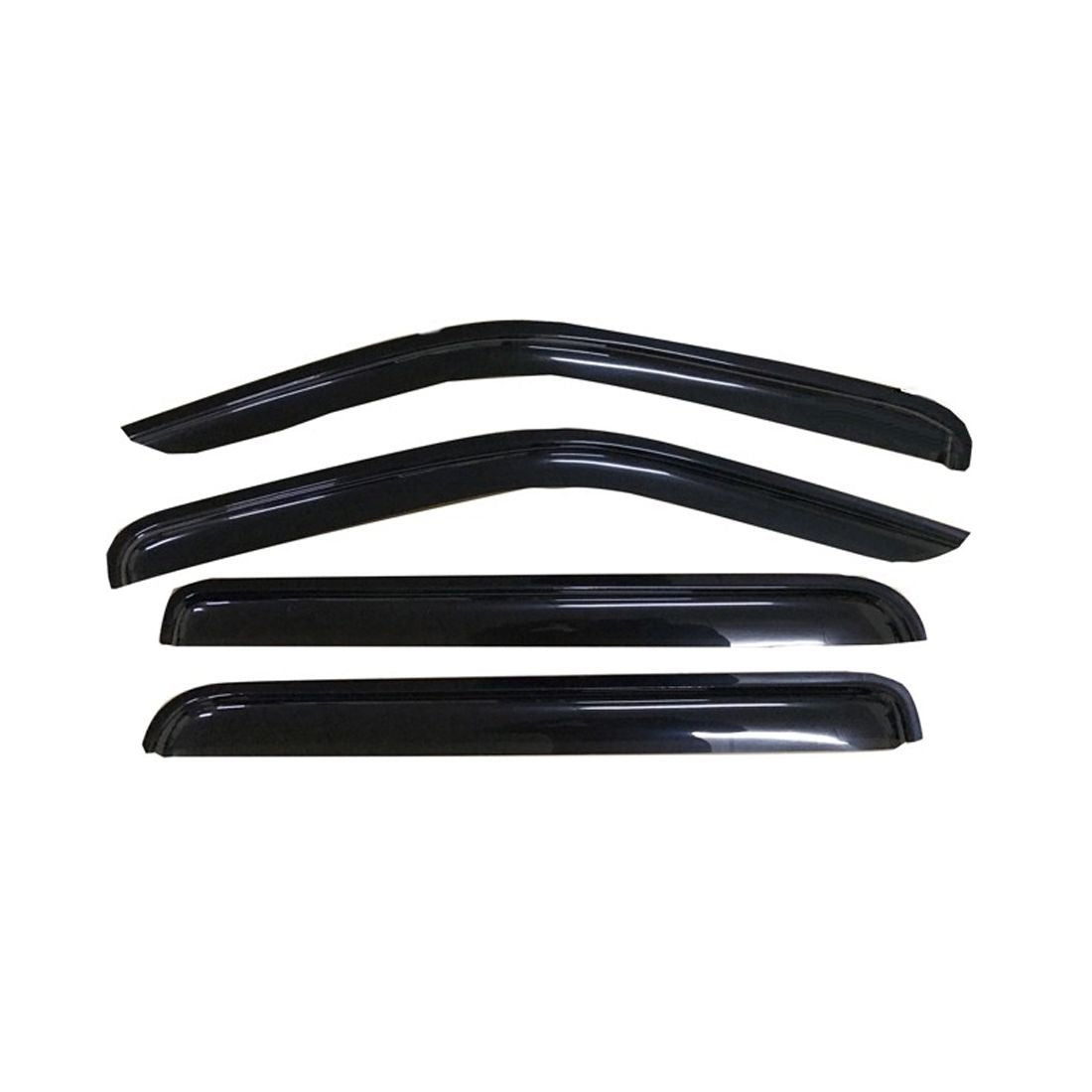 4pcs Out Channel Style Sun Rain Window Visors Visor For 94307
