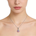 Waterdrop Opal Pendant Necklace For Women Elegant And High-end