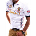 Polo Shirt Golf Digital-printed Shirt Solid Color