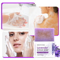 Lavender Exfoliating Soap For Cleansing Showering, And Bathing