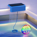 New Cross-border Round Seven-color Waterproof IP68 Underwater Light