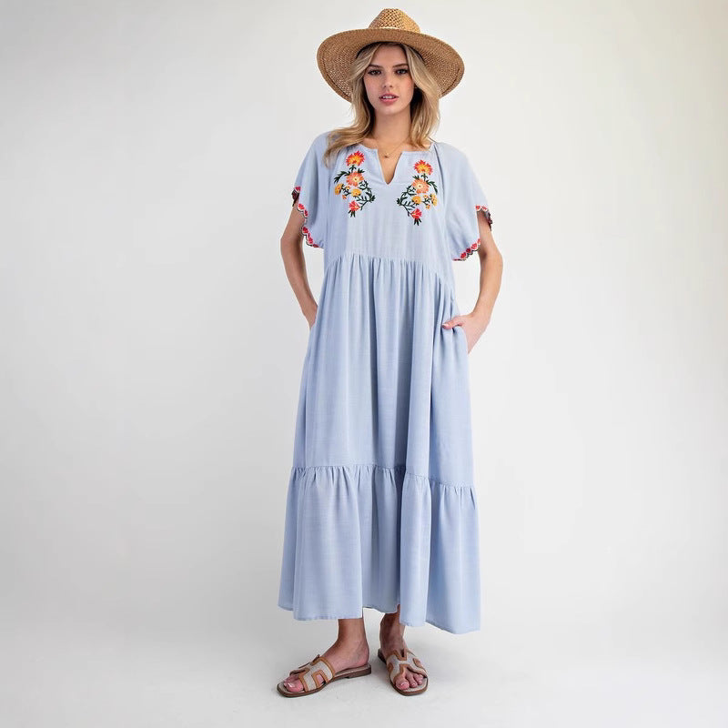 Sweet And Loose-fitting Womens Dress