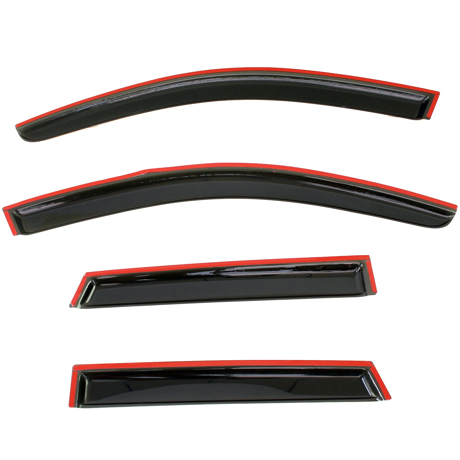 4pcs Out Channel Style Sun Rain Window Visors Visor For 94191