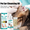 Cat And Dog Ear Cleaning Solution Removes Ear Mites And Parasites