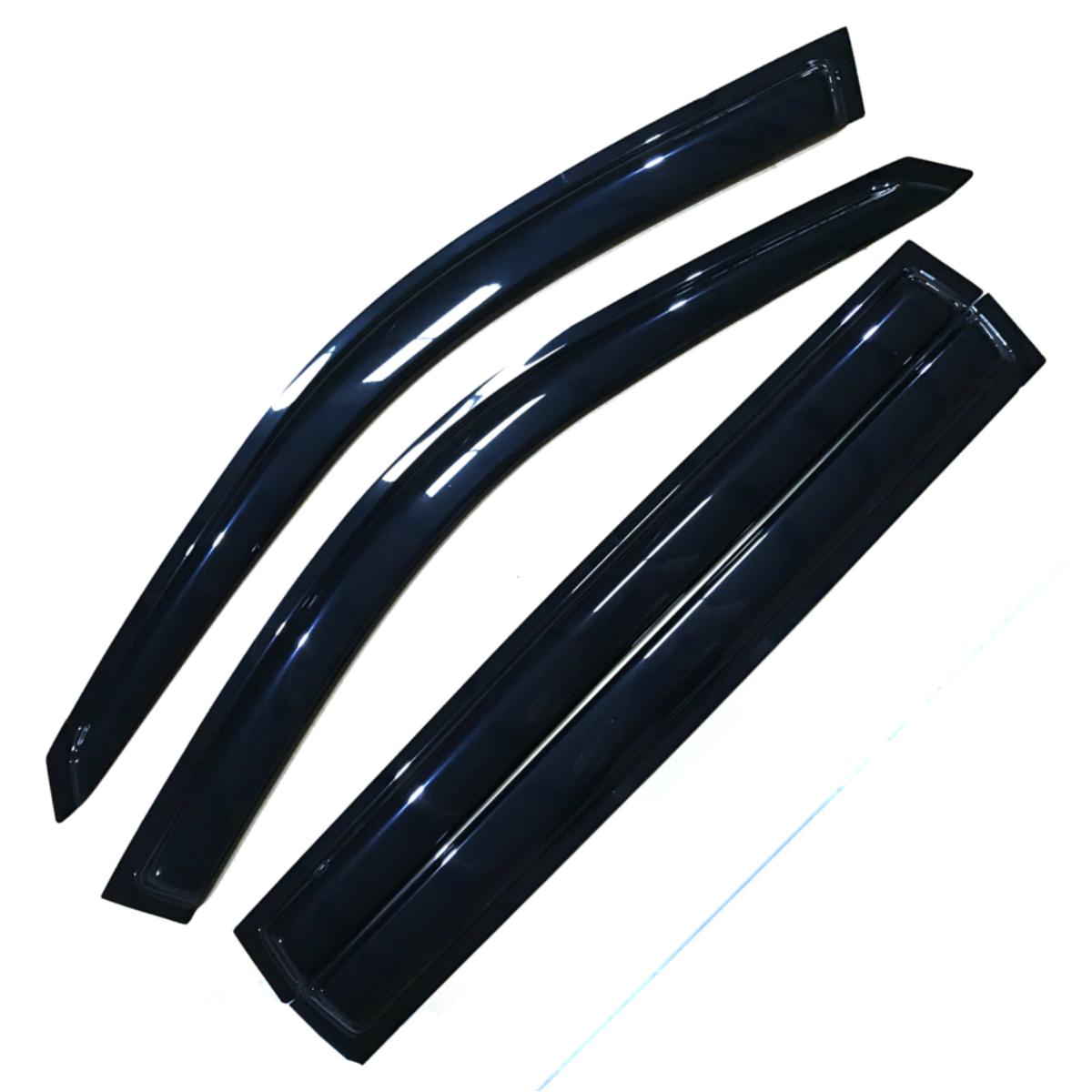 4pcs Out Channel Style Sun Rain Window Visors Visor For 94357