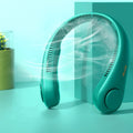 Portable Electric Wireless Fan Cooling Bladeless Mute Neckband Fan