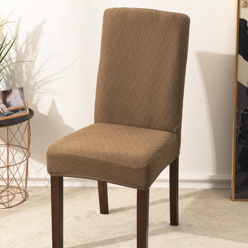 Thickened Solid Color Jacquard Chair Cover Case