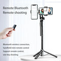 Dual Phone Holder Selfie Stick All in One Mobile Phone Tripod Wireless Desktop Tablet Stand 80CM/160CM
