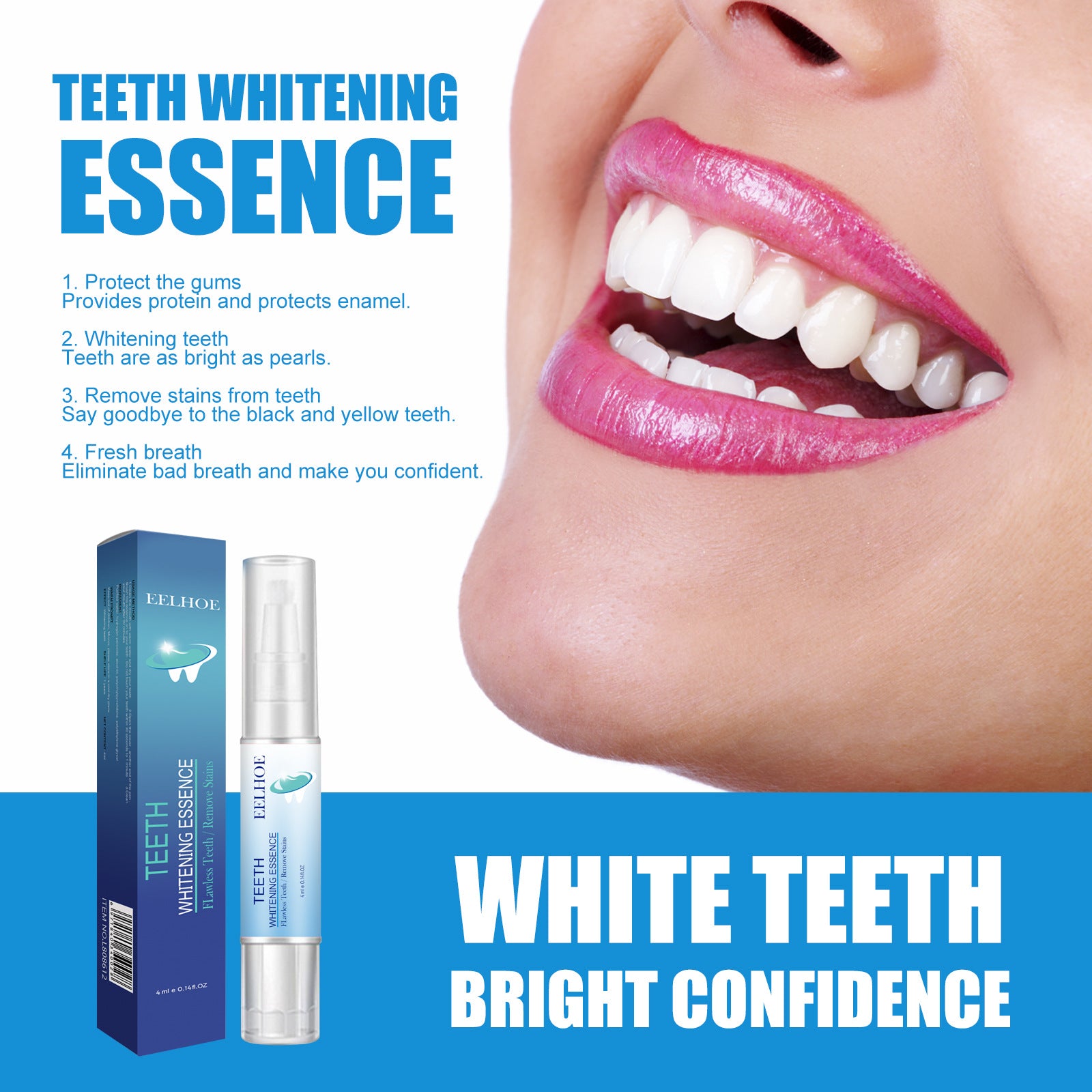 Oral Cleaning Plaque Cleaning White Teeth Beauty Toothbrush Cleaning Pen