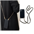 Luxury Crossbody Lanyard Necklace Leather Bracelet Chain Phone Case