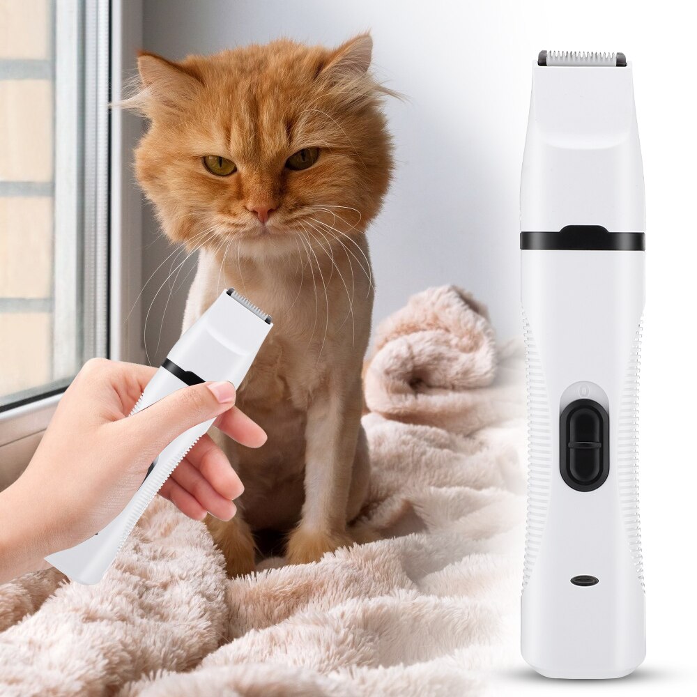 3 In 1 Pets Grooming Set Kit Rechargeable Cats Nail Clipper