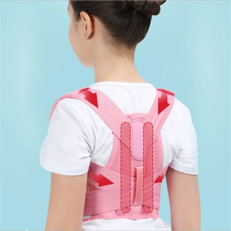 Adjustable Children Posture Corrector Back Support Belt Kids Orthopedic Corset
