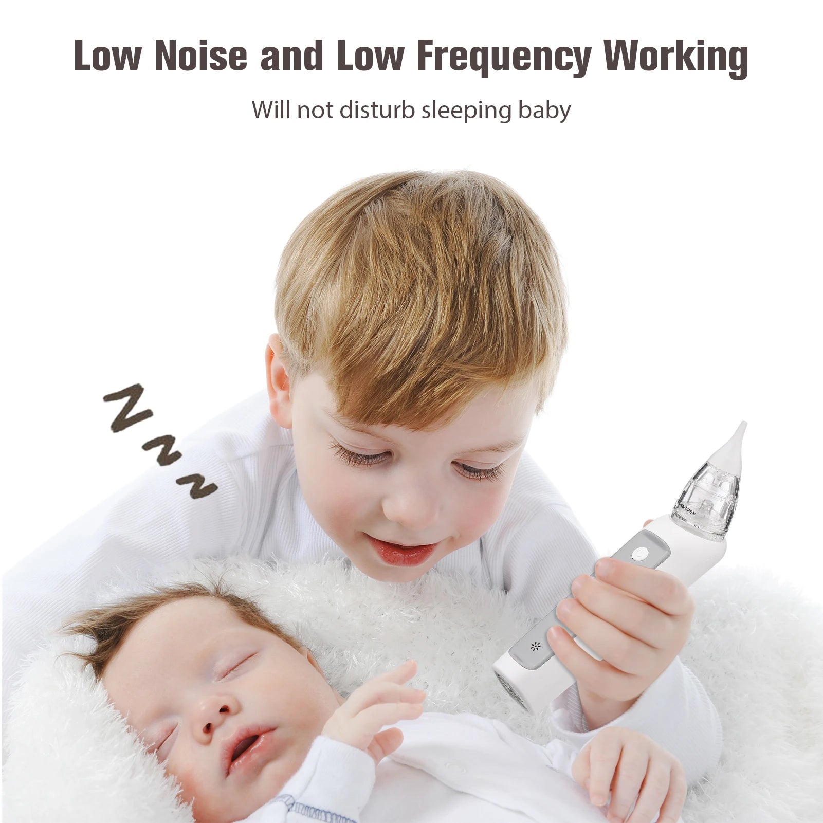 Electric Baby Nasal Aspirator Automatic Nose Sucker Cleaner