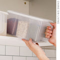 Kitchen Storage Box Household Plastic Transparent Multigrain Box