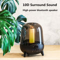 LED Night Light Wireless Stereo Bluetooth Speaker Desk Lamp