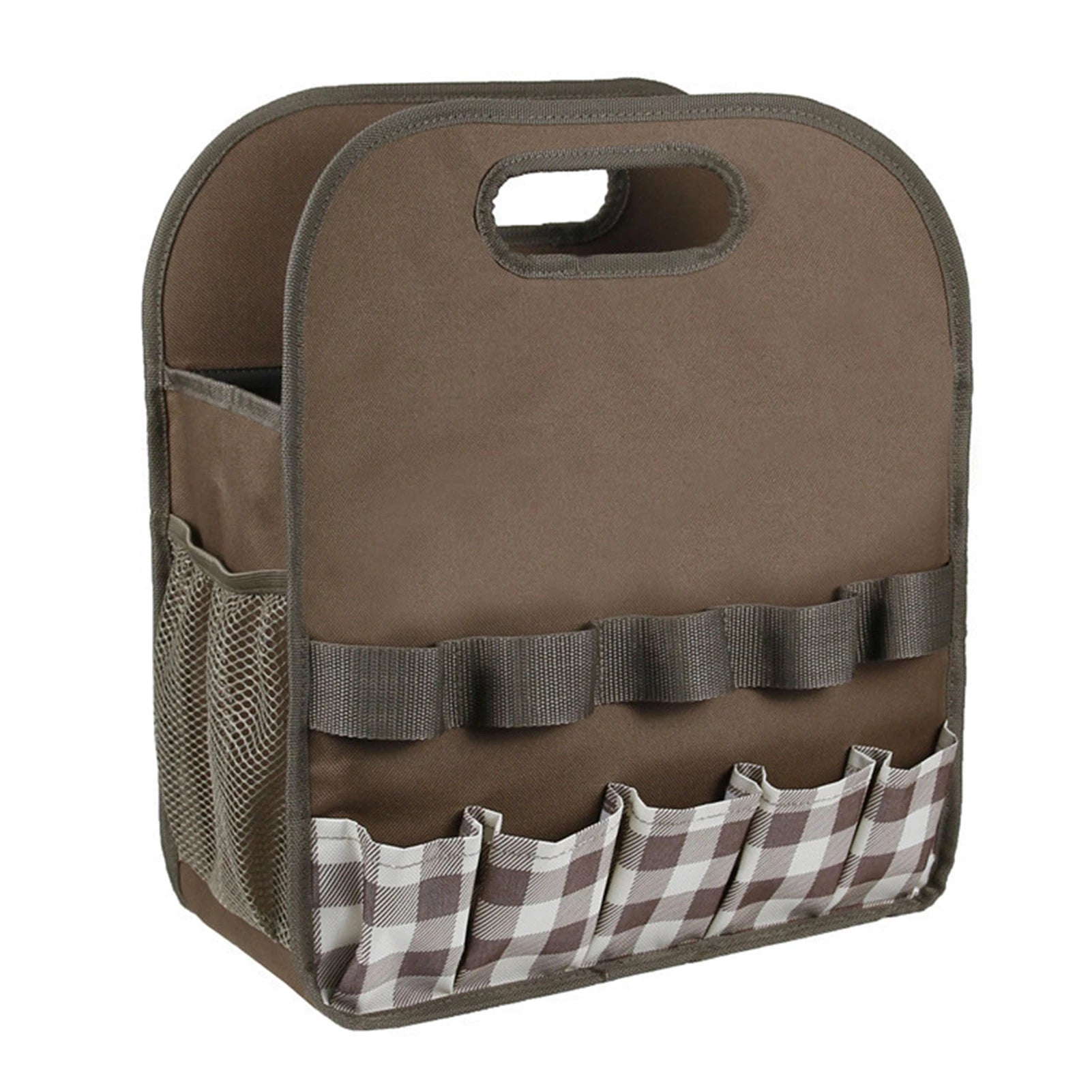 10Pcs Garden Tote Bag Organizer With Pockets Heavy Duty Oxford Cloth Storage Bag