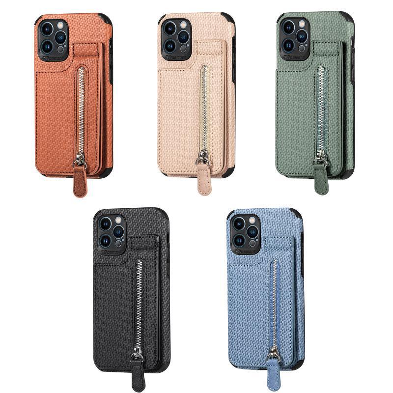 Apple 13 Card Case Wallet Holder Zipper Bag Card Protective Case