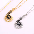 Fishhook Style Stainless Steel Pet Cremation Urn Jewelry