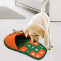 Shoe Shape Sniffing Puzzle Pad Slow Feeding Dog Training Mat
