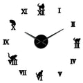 3D DIY  Large Wall Clock