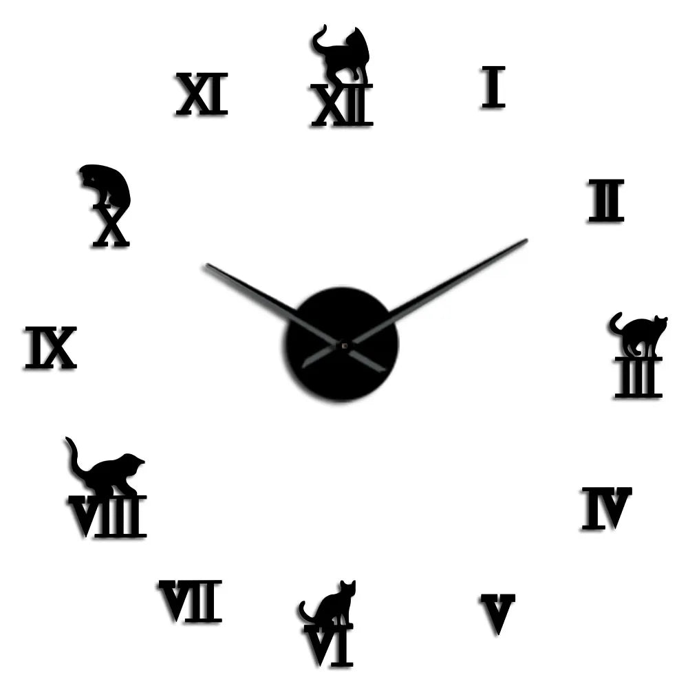 3D DIY  Large Wall Clock