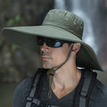 Wide Brim Sun Hat UPF50+ Fishing Hat Waterproof