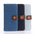 Denim Wallet Case Cover For iPhone 13 12 11 Pro Max 6 7 8 Plus XR XS