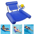 Sea Inflatable Floating Hammock Floating Chair Pool Lounge Backrest