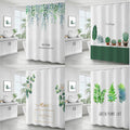 Shower Curtains Bathroom Curtain With Hooks Decor Waterproof