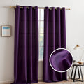 Solid Blackout Window Curtains For Living Room Bedroom Home Decoration
