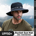 Bucket Hat Man Fishing Hiking Cowboy Hat Letter Fisherman Hat Cap