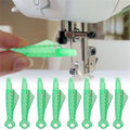 Mini Sewing Machine Needle Threader With Hook Plastic Stitch Insertion Tool