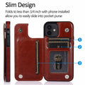 Luxury Phone Case  Holder Leather Credit Card Pocket Wallet Cover