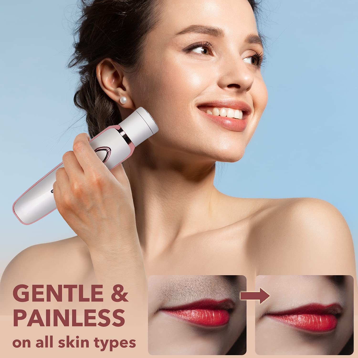 Multifunctional Electric Shaver for Women Rechargeable  Eyebrow Trimmer