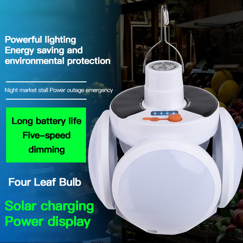 110W Solar Outdoor Camping Lamp Emergency Lights Portable Led Great Lantern