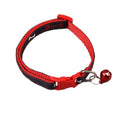 Denim Bone Cat Collars With Bell Pet Necklace