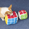 Pet Rubik's Cube Sniffing Ball Toy