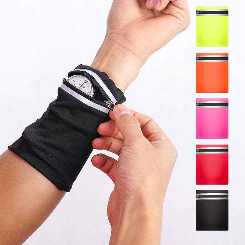 Universal Outdoor Zipper Running Wallet Bags Wrist Bag
