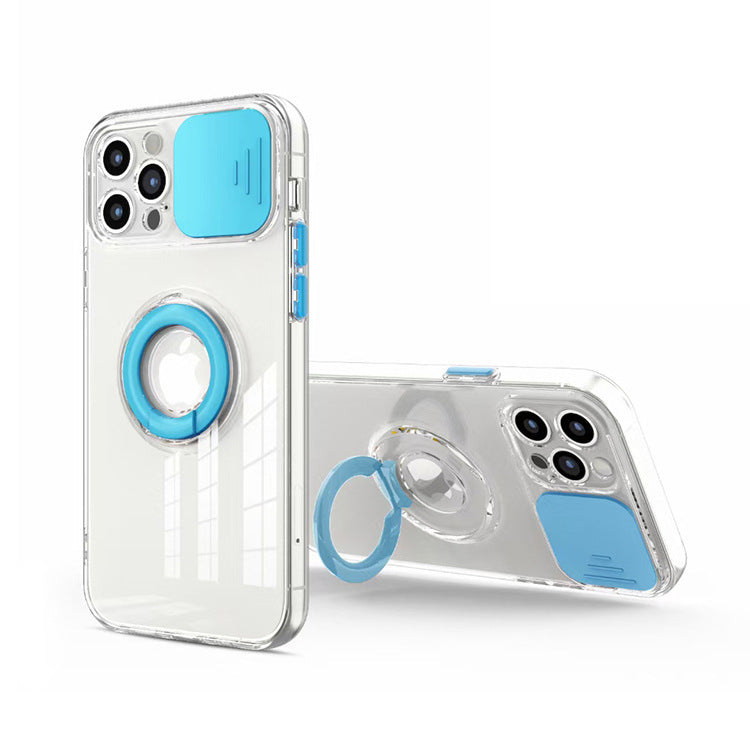 Premium Protect Camera Back Cover Case With Ring iPhone 12 Pro Max XS XR 11 13