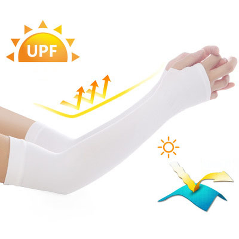 Ice Fabric Arm Sleeves Summer Sports UV Protection
