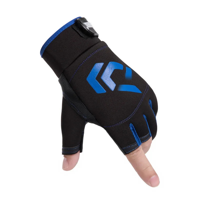 Outdoor Fishing Gloves Non-slip Half Finger Gloves