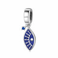 S925 Sterling Silver God’s Eye Series Dangle Charm Bead Creative Pendant For DIY Bracelet Necklace Jewelry Gift