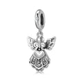 S925 Sterling Silver Angel Of Love Pendant For DIY Bracelet And Necklace Jewelry