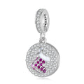 Lucky Sock Pendant, Christmas Series S925 Sterling Silver DIY Necklace And Bracelet